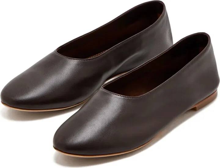 Alba leather ballet flats - Image 2