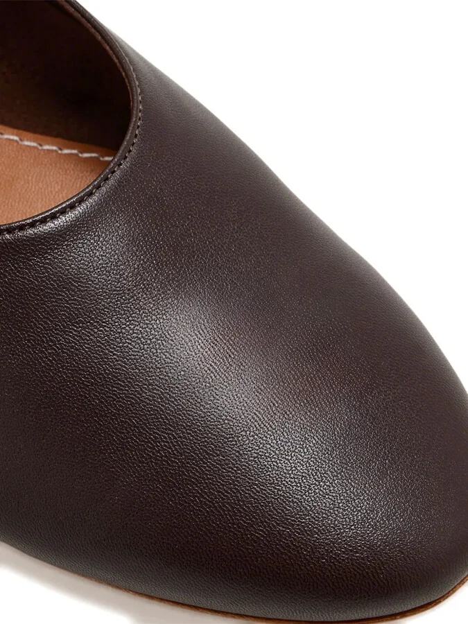 Alba leather ballet flats - Image 4