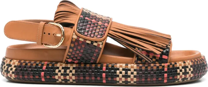 Alba leather sandals