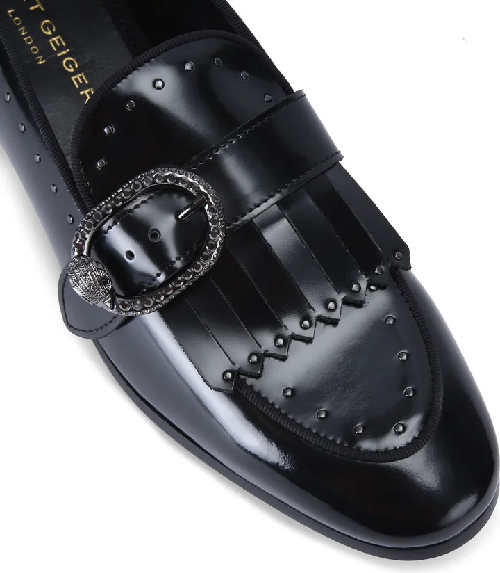 Albany Buckle Stud Loafer - Image 5