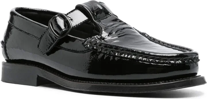 Alber crinkled leather loafers - Image 2