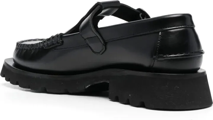 Alber T-bar leather loafers - Image 3