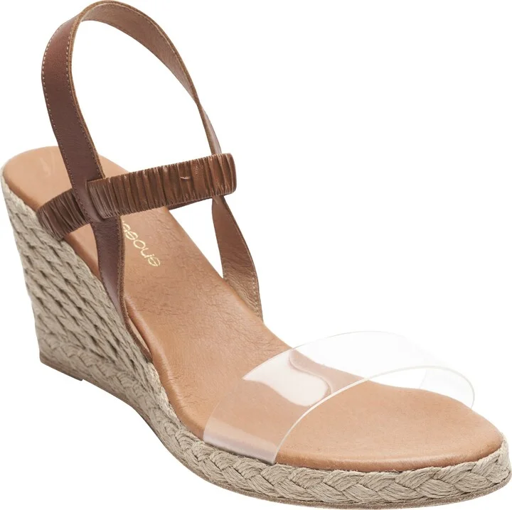 Cuero/ Clear Nappa Leather
