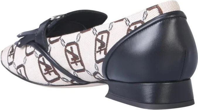 Alberta Ferretti Logo Moccasin - Image 3