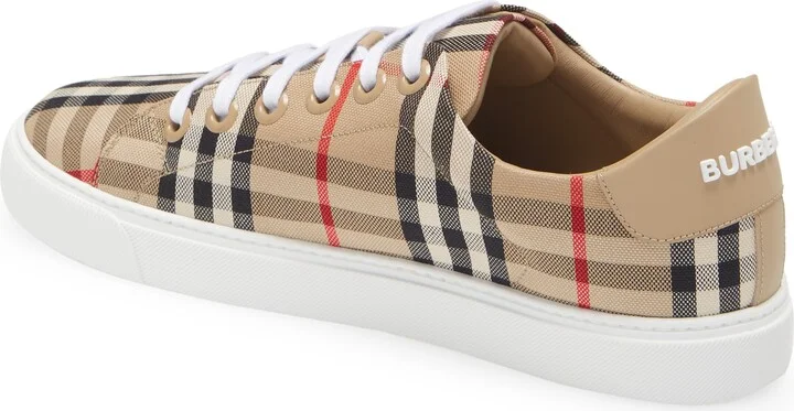 Albridge Vintage Check Low Top Sneaker - Image 2