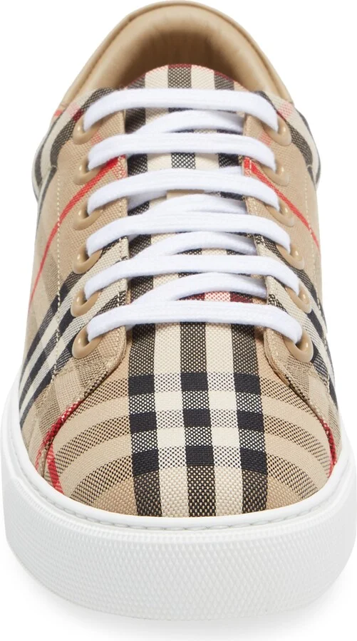 Albridge Vintage Check Low Top Sneaker - Image 4