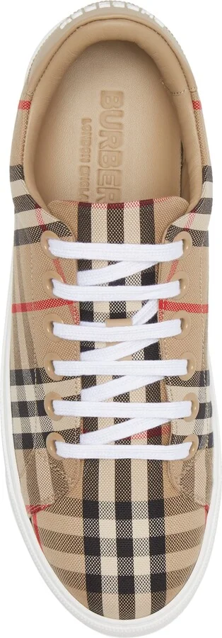Albridge Vintage Check Low Top Sneaker - Image 5