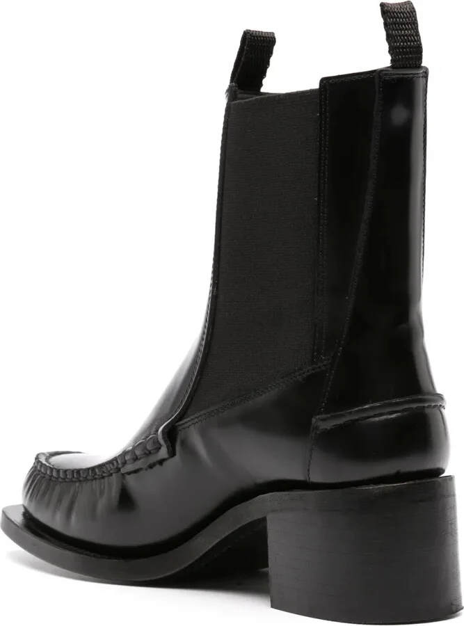 Alda leather 60mm ankle boots - Image 3