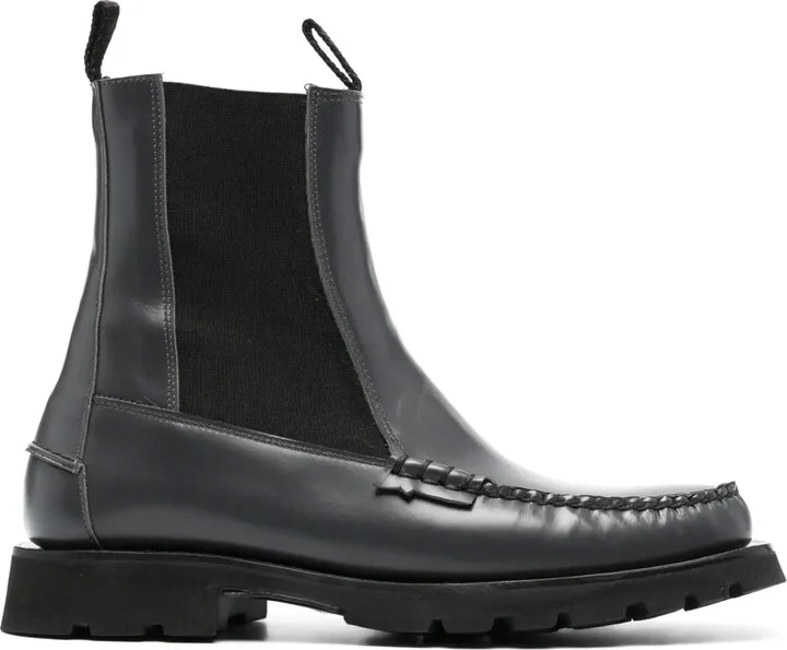 Alda leather ankle boots