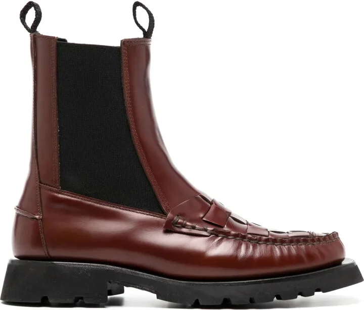 Alda woven 35mm Chelsea boots