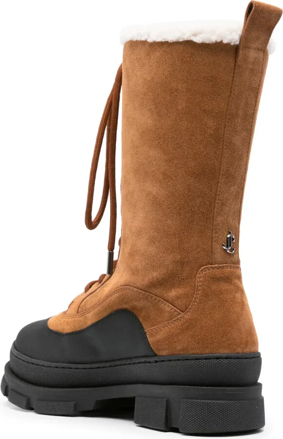 Aldea lace-up suede boots - Image 3