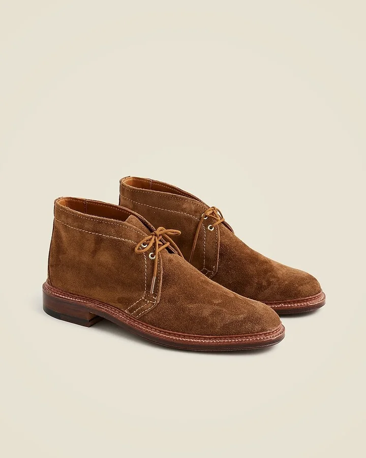 Alden® for J.Crew unlined chukka boots in suede
