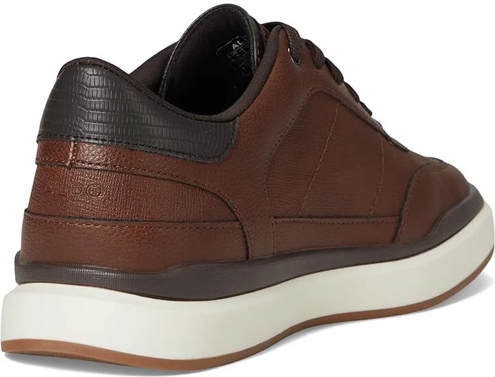 ALDO Almo Men's Lace-up Boots Tan : EU 45 (US Men's 12) D - Medium, Leather - Image 4