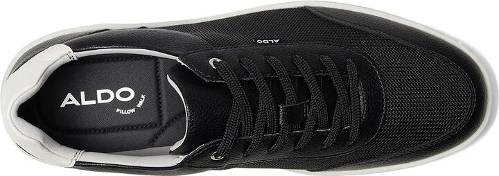 ALDO Ariano Men's Walking Shoes Black : EU 43 (US Men's 10) D - Medium, Synthetic/Textile - Image 2