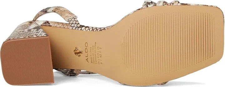 ALDO Atlanticus Women's Sandals Brown : EU 39 (US Women's 8.5) B - Medium, Synthetic - Image 3