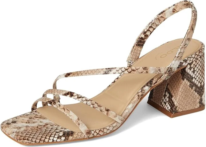 ALDO Atlanticus Women's Sandals Brown : EU 39 (US Women's 8.5) B - Medium, Synthetic - Image 5