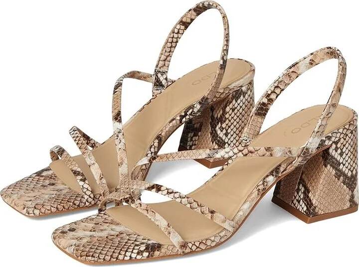 ALDO Atlanticus Women's Sandals Brown : EU 39 (US Women's 8.5) B - Medium, Synthetic
