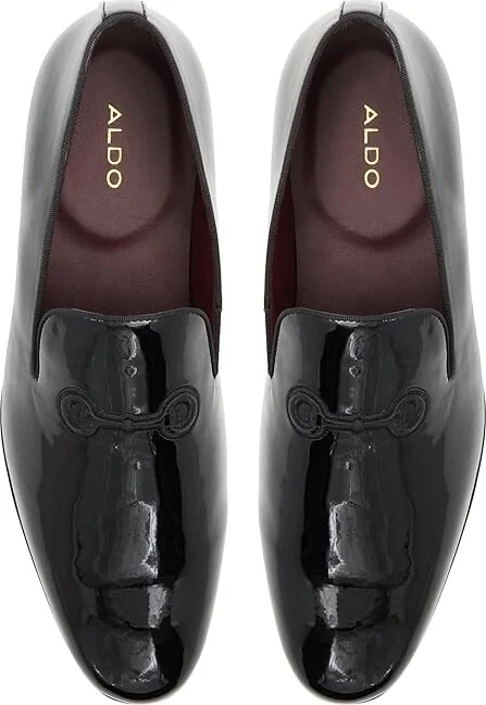 ALDO Bedford Men's Lace Up Wing Tip Shoes Other Black : EU 46 (US Men's 13) D - Medium, Polyester - Image 2