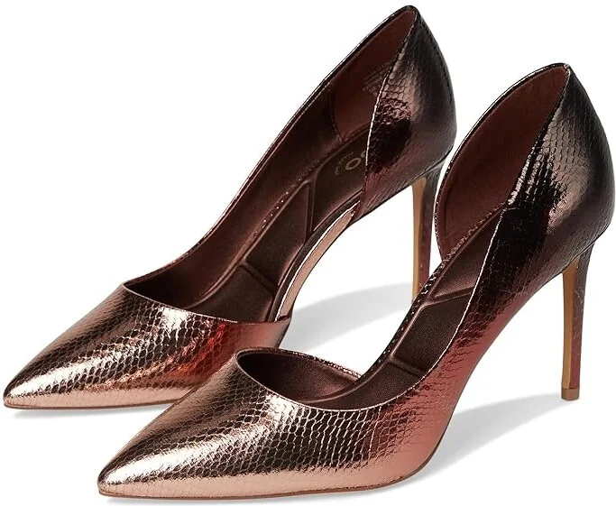 ALDO Brandie Women's Shoes Bronze : EU 35 (US Women's 5) B - Medium, Leather