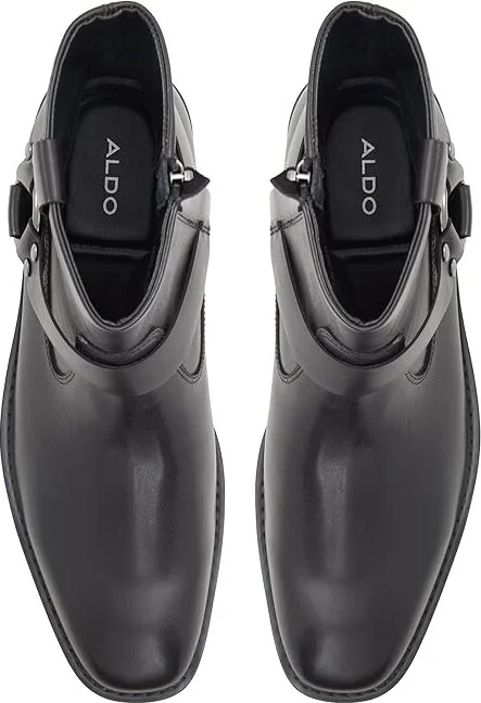 ALDO Brewster Men's Boots Black : EU 45 (US Men's 12) D - Medium, Leather - Image 2
