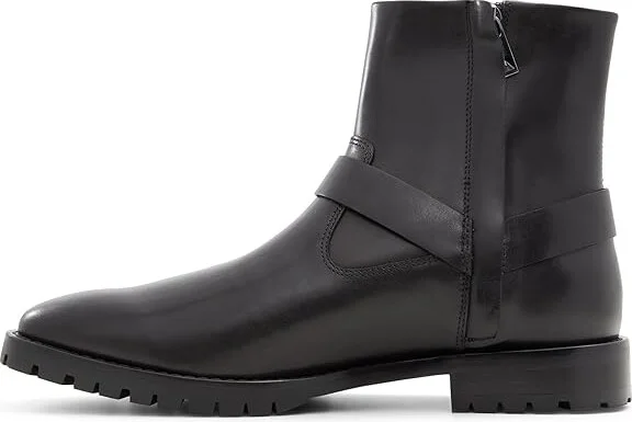 ALDO Brewster Men's Boots Black : EU 45 (US Men's 12) D - Medium, Leather - Image 6