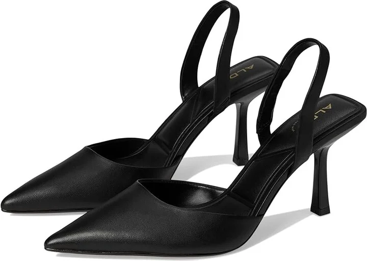 ALDO Brusanti High Heels Black : EU 38 (US Women's 7.5) B - Medium, Leather