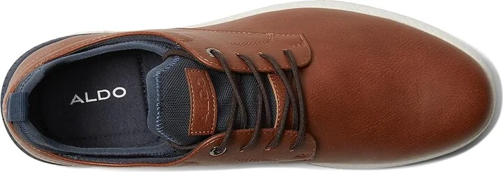ALDO Colby Men's Lace-up Boots Cognac : 9.5 D - Medium, Synthetic/Textile - Image 2