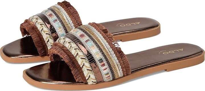ALDO Coralya Women's Flat Shoes Brown : EU 40 (US Women's 9) B - Medium