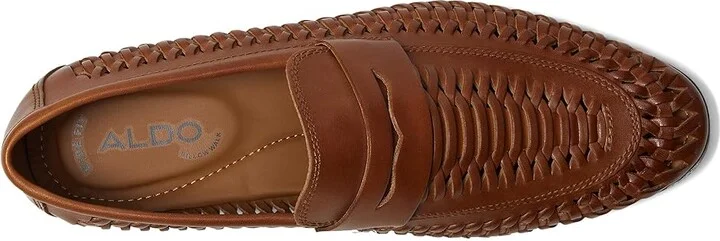 ALDO Danilo Men's Slip on Shoes Tan : EU 47 (US Men's 14) D - Medium, Leather - Image 2