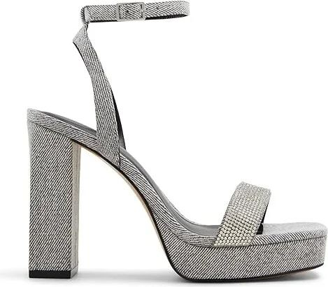 ALDO Diedra Women's Sandals Dark Grey : EU 35 (US Women's 5) B - Medium, Leather/Rubber - Image 5