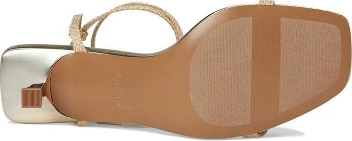ALDO Dime High Heels Gold : EU 37.5 (US Women's 7) B - Medium, Synthetic - Image 3