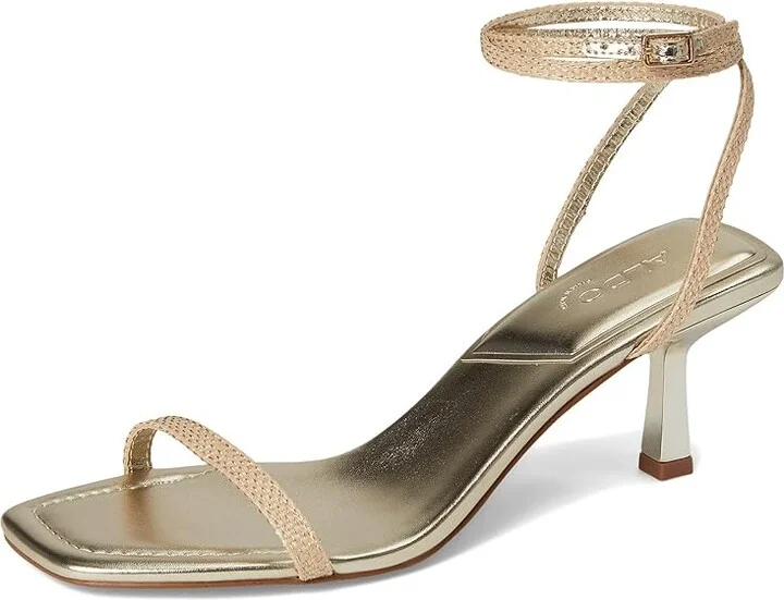 ALDO Dime High Heels Gold : EU 37.5 (US Women's 7) B - Medium, Synthetic - Image 5