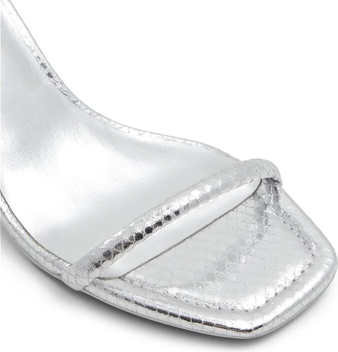 ALDO Dime High Heels Silver : EU 41 (US Women's 10) B - Medium, Synthetic - Image 4