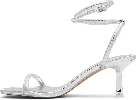 ALDO Dime High Heels Silver : EU 41 (US Women's 10) B - Medium, Synthetic - Image 5