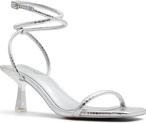ALDO Dime High Heels Silver : EU 41 (US Women's 10) B - Medium, Synthetic