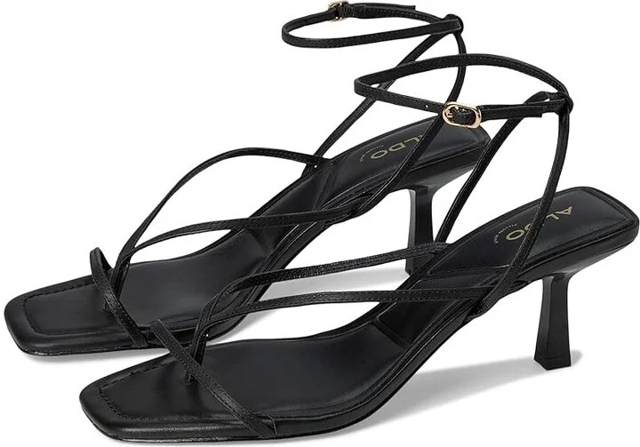 ALDO Dorinda Women's Wedge Shoes Black : EU 38.5 (US Women's 8) B - Medium, Synthetic