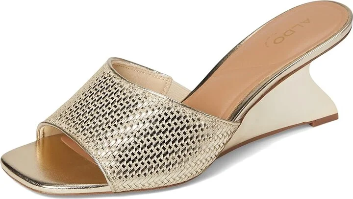 ALDO Fiala Women's Wedge Shoes Gold : EU 35 (US Women's 5) B - Medium - Image 5