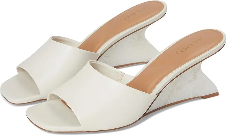 ALDO Fiala Women's Wedge Shoes White : EU 40 (US Women's 9) B - Medium
