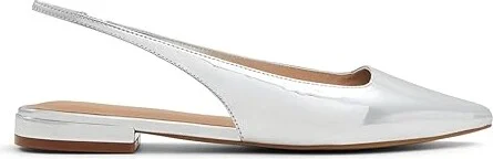ALDO Flynne Women's Flat Shoes Silver : EU 36 (US Women's 6) B - Medium - Image 6