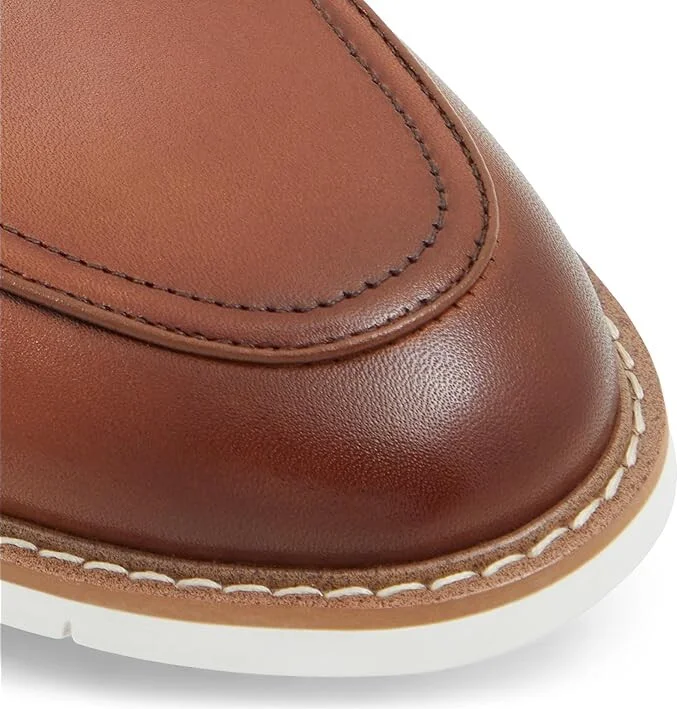 ALDO Forino Men's Lace Up Wing Tip Shoes Cognac : EU 39 (US Men's 7) D - Medium, Leather - Image 4