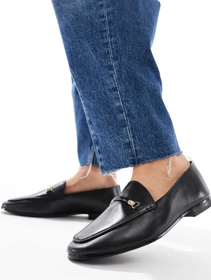 ALDO Francine loafers in black leather
