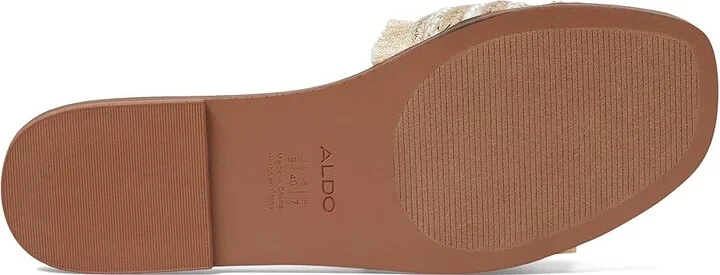 ALDO Fringy Women's Sandals S/B Natural : EU 38 (US Women's 7.5) B - Medium, Rubber/Synthetic - Image 3