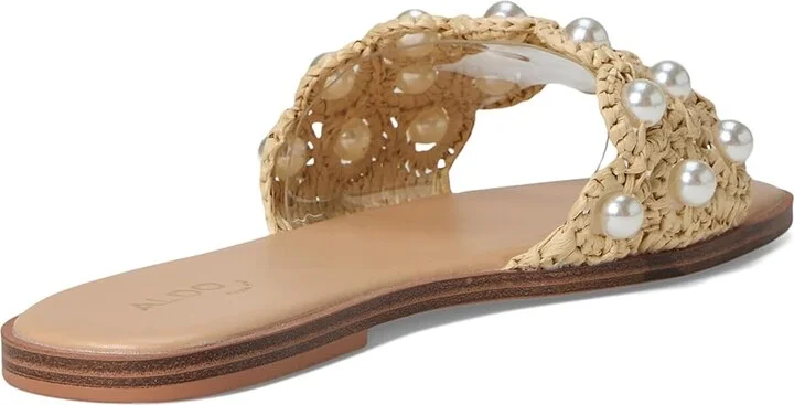 ALDO Gizelle Women's Flat Shoes Natural : EU 38.5 (US Women's 8) B - Medium, Synthetic - Image 4