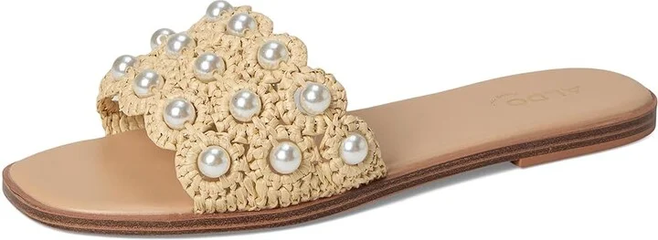 ALDO Gizelle Women's Flat Shoes Natural : EU 38.5 (US Women's 8) B - Medium, Synthetic - Image 5