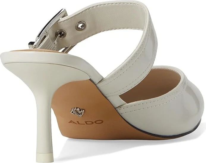 ALDO Gretla High Heels White/Bone : EU 40 (US Women's 9) B - Medium, Rubber/Synthetic - Image 4