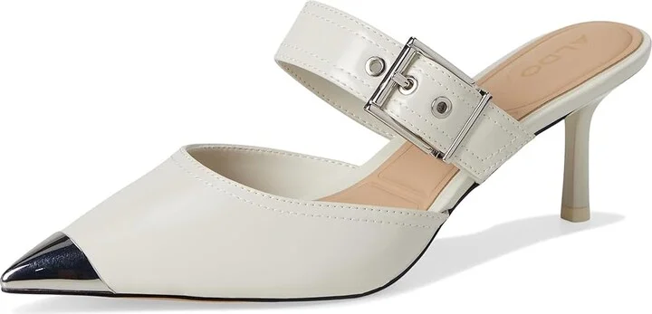 ALDO Gretla High Heels White/Bone : EU 40 (US Women's 9) B - Medium, Rubber/Synthetic - Image 5