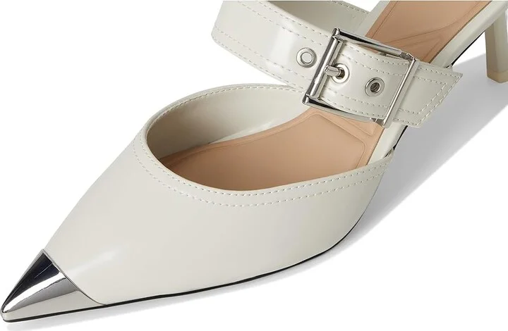 ALDO Gretla High Heels White/Bone : EU 40 (US Women's 9) B - Medium, Rubber/Synthetic - Image 7