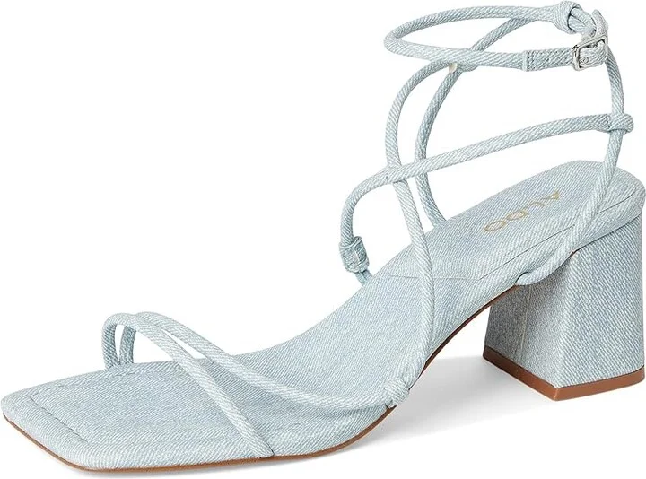 ALDO Harmonni Women's Sandals Denim : EU 37.5 (US Women's 7) B - Medium, Synthetic - Image 5