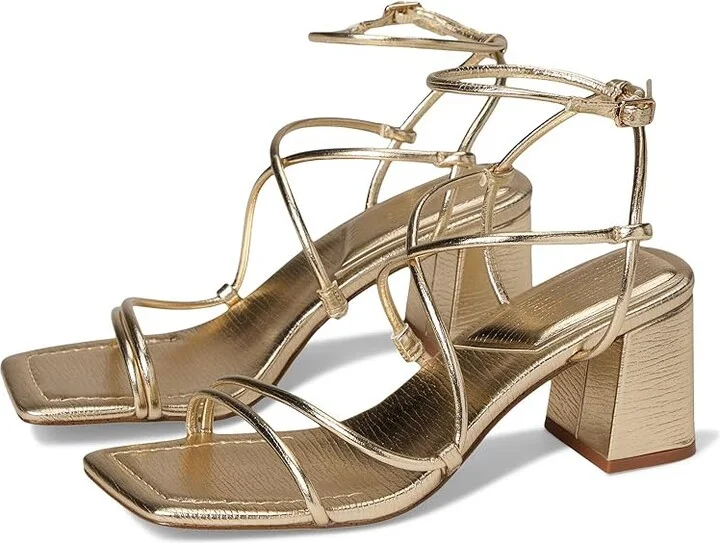 ALDO Harmonni Women's Sandals Gold : EU 40 (US Women's 9) B - Medium, Synthetic