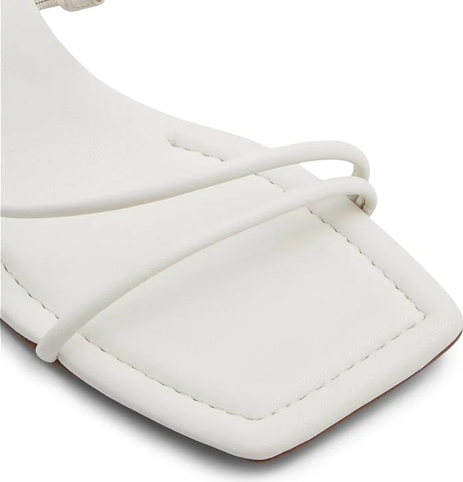 ALDO Harmonni Women's Sandals White : EU 40 (US Women's 9) B - Medium, Synthetic - Image 4